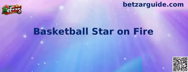 Basketball Star on Fire Vitrina Intermedia