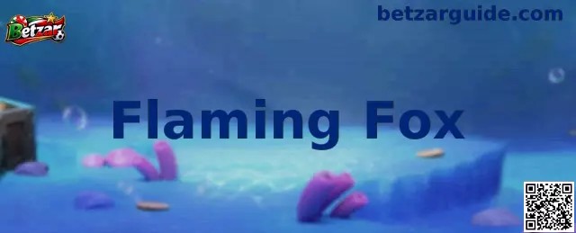 Logotipo oficial de la tragamonedas Flaming Fox en Betzar México